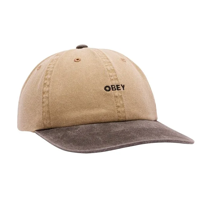 Кепка Obey Pigment II Tone Lowercase 6 Panel